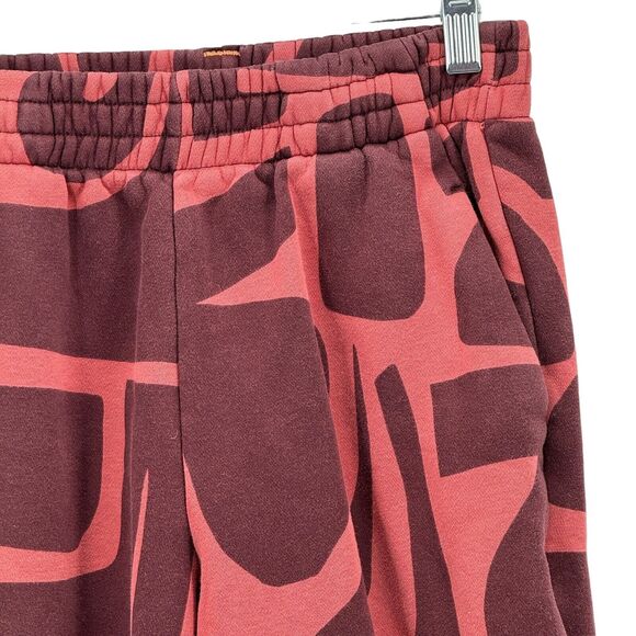 Nike DV3215-691 A.I.R. Cody Hudson Flyease Large Kids Maroon Sweatpants Jungle - Picture 3 of 10